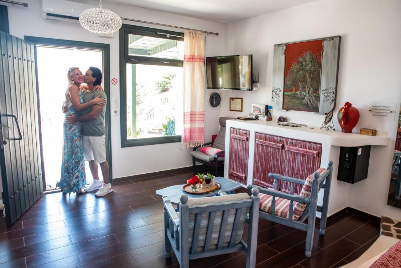 Elaiolithos - Luxury Villa Suites - Adults Only Khalkíon Esterno foto