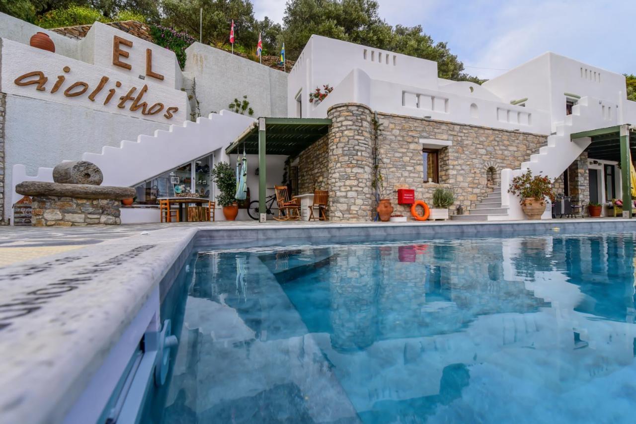 Elaiolithos - Luxury Villa Suites - Adults Only Khalkíon Esterno foto